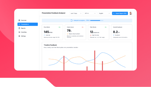 Presentation Feedback Analyzer