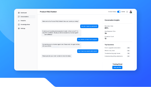 Product FAQ Chatbot