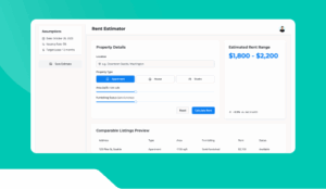 Rent Estimator Calculator.