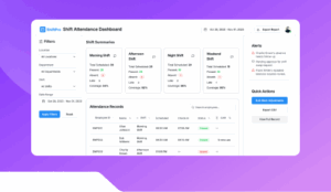 Shift Attendance Dashboard. (1)