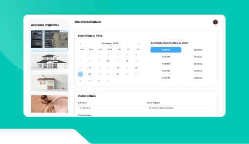Site Visit Scheduler