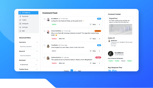 Social Comment Responder Bot