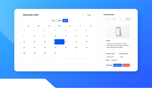 Social Media Post Scheduler