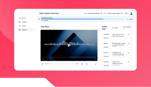 Video Caption Generator