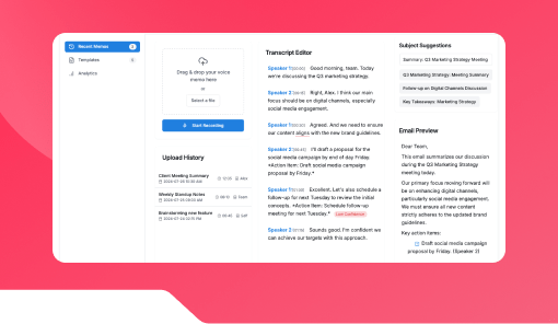 Voice Memo-to-Email Converter