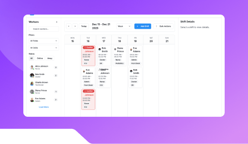 Worker Shift Planner.