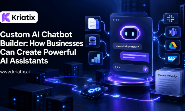 Custom AI Chatbot Builder How Businesses Can Create Powerful AI Assistants